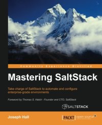 cover of the book Mastering SaltStack : take charge of SaltStack to automate and configure enterprise-grade environments