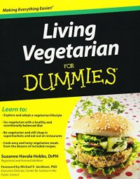 cover of the book Living vegetarian for dummies