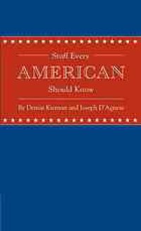 cover of the book Stuff every American should know