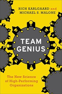 cover of the book Team genius : the new science of high-performing organizations