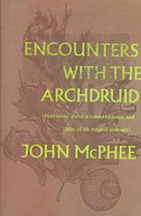 cover of the book Encounters with the archdruid