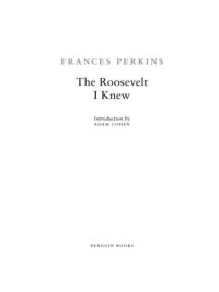 cover of the book The Roosevelt I knew