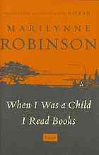 cover of the book When I was a child I read books