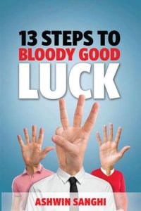 cover of the book 13 steps to bloody good luck