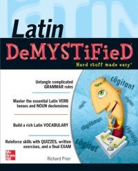 cover of the book Latin demystified : a self-teaching guide