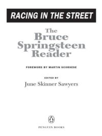 cover of the book Racing in the street : the Bruce Springsteen reader