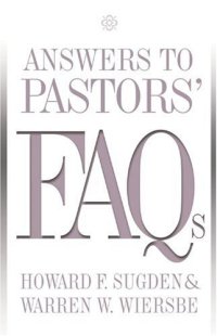 cover of the book Answers to Pastors' FAQ's