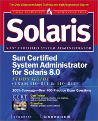 cover of the book Sun Certified System Administrator for Solaris 8 Study Guide (Exam 310-011 & 310-012)