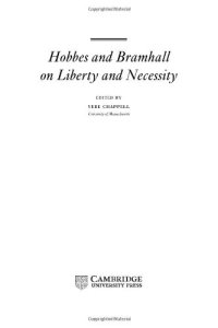 cover of the book Thomas Hobbes, John Bramhall - Hobbes and Bramhall on Liberty and Necessity