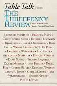 cover of the book Table talk : from the threepenny review