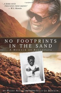 cover of the book No footprints in the sand : a memoir of Kalaupapa