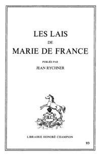 cover of the book Les lais de Marie de France