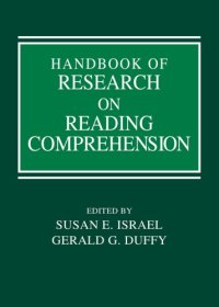 cover of the book Handbook of Research on Reading Comprehension.