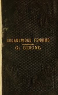 cover of the book Broadsword Fencing