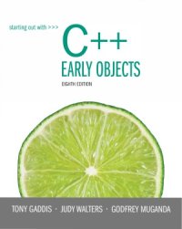 cover of the book Starting Out with C++  Early Objects