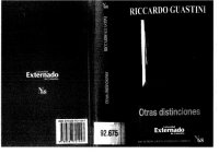 cover of the book Otras distitnciones