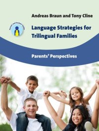 cover of the book Language Strategies for Trilingual Families: Parents’ Perspectives