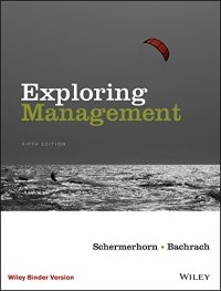 cover of the book Exploring Management