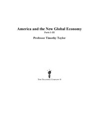 cover of the book America and the New Global Economy Parts I–III