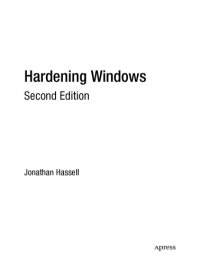 cover of the book Hardening Windows