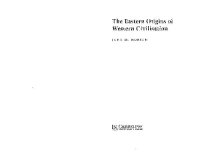 cover of the book The Eastern Origins of Western Civilization