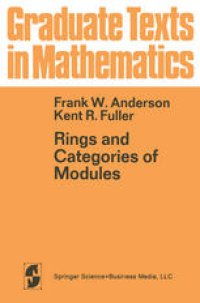 cover of the book Rings and Categories of Modules