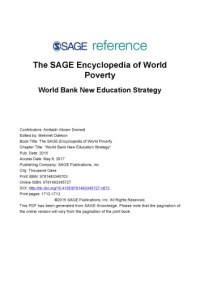 cover of the book World Bank New Education Strategy