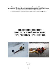 cover of the book МЕТОДИКИ ОЦЕНКИ ПОСЛЕДСТВИЙ ОПАСНЫХ ПРИРОДНЫХ ПРОЦЕССОВ 