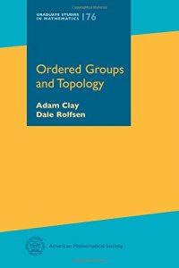 cover of the book Ordered Groups and Topology