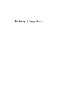 cover of the book The Poetry of George Herbert