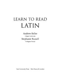 cover of the book Learn to Read Latin Textbook