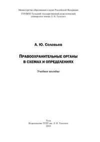 cover of the book Правоохранительные органы в схемах и определениях 