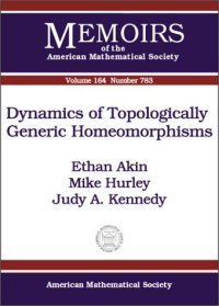 cover of the book Dynamics of Topologically Generic Homeomorphisms