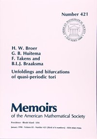 cover of the book Unfoldings and Bifurcations of Quasi-Periodic Tori