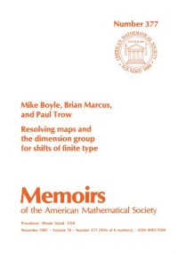 cover of the book Resolving Maps and the Dimension Group for Shifts of Finite Type