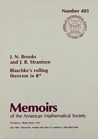 cover of the book Blaschke’s Rolling Theorem in Rn