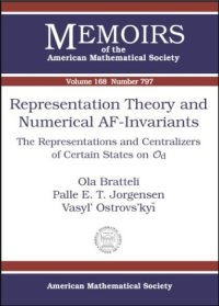 cover of the book Representation Theory and Numerical AF-Invariants