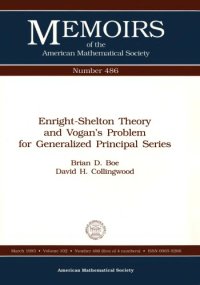 cover of the book Enright-Shelton Theory and Vogan’s Problem for Generalized Principal Series