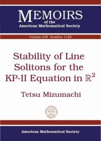 cover of the book Stability of Line Solitons for the Kp-ii Equation in R2