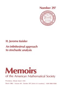 cover of the book An Infinitesimal Approach to Stochastic Analysis