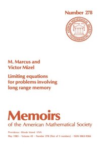 cover of the book Limiting Equations for Problems Involving Long Range Memory