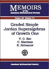 cover of the book Graded Simple Jordan Superalgebras of Growth One