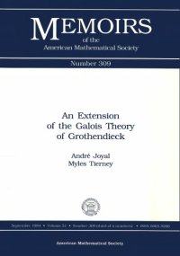 cover of the book An Extension of the Galois Theory of Grothendieck