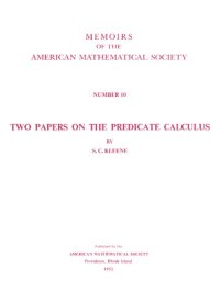 cover of the book Two Papers on the Predicate Calculus