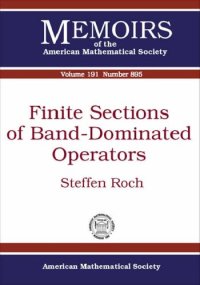 cover of the book Finite Sections of Band-Dominated Operators