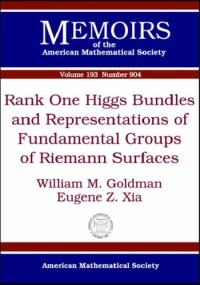 cover of the book Rank One Higgs Bundles and Representations of Fundamental Groups of Riemann Surfaces