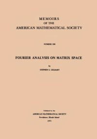 cover of the book Fourier Analysis on Matrix Space