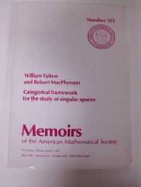 cover of the book Categorical Framework for the Study of Singular Spaces