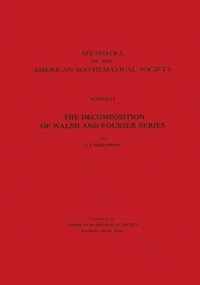 cover of the book Decomposition of Walsh and Fourier Series.