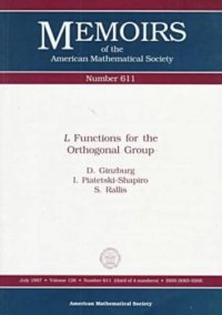 cover of the book L Functions for the Orthogonal Group